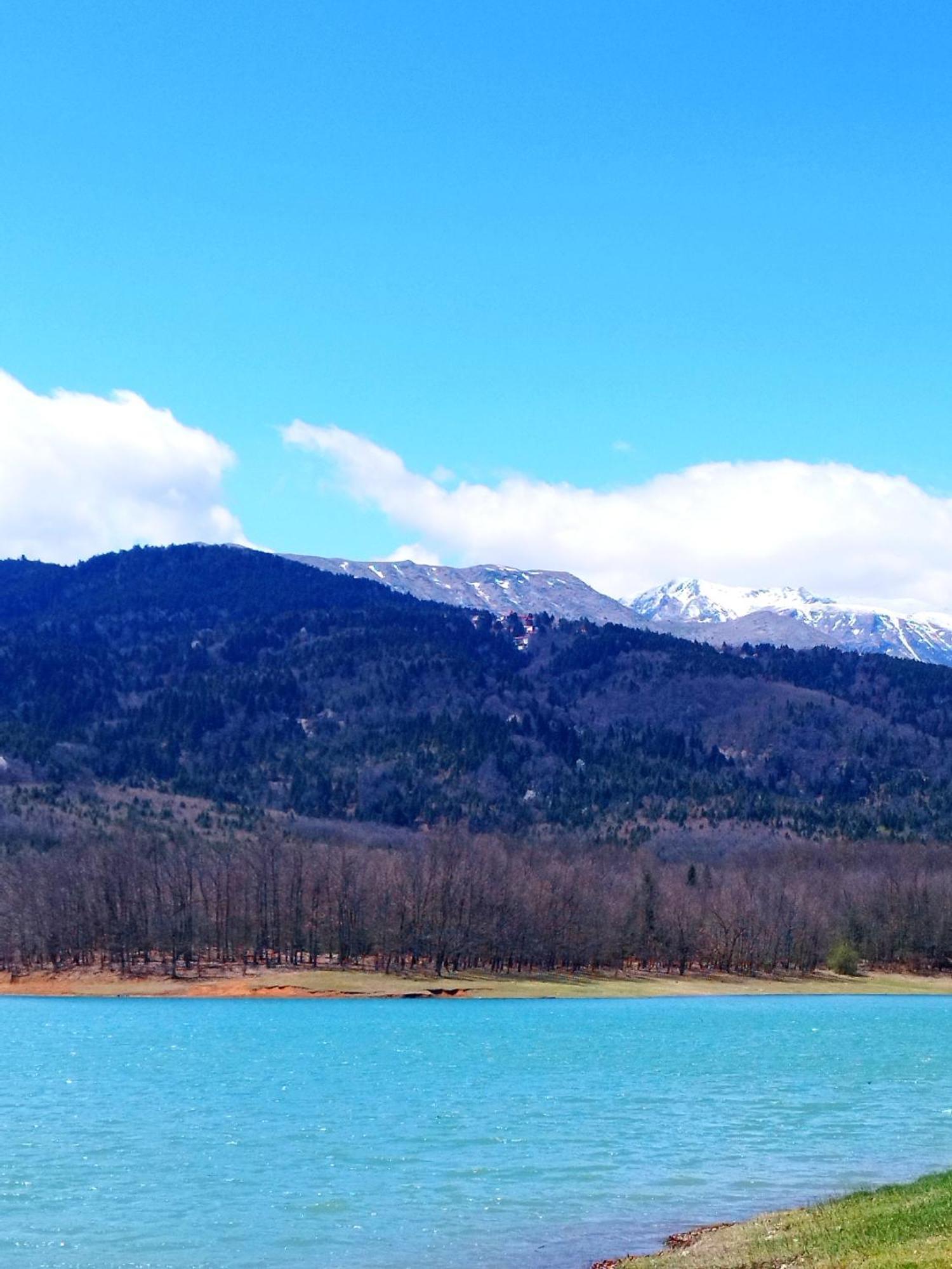 Cosy Lake House, Μια Ανάσα Πριν Τη Λίμνη Kalivia  Bagian luar foto