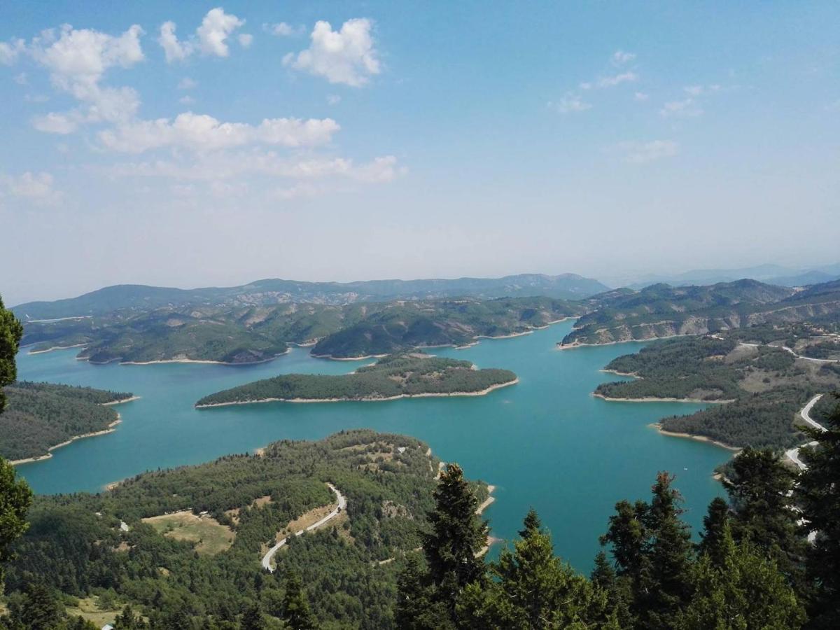 Cosy Lake House, Μια Ανάσα Πριν Τη Λίμνη Kalivia  Bagian luar foto